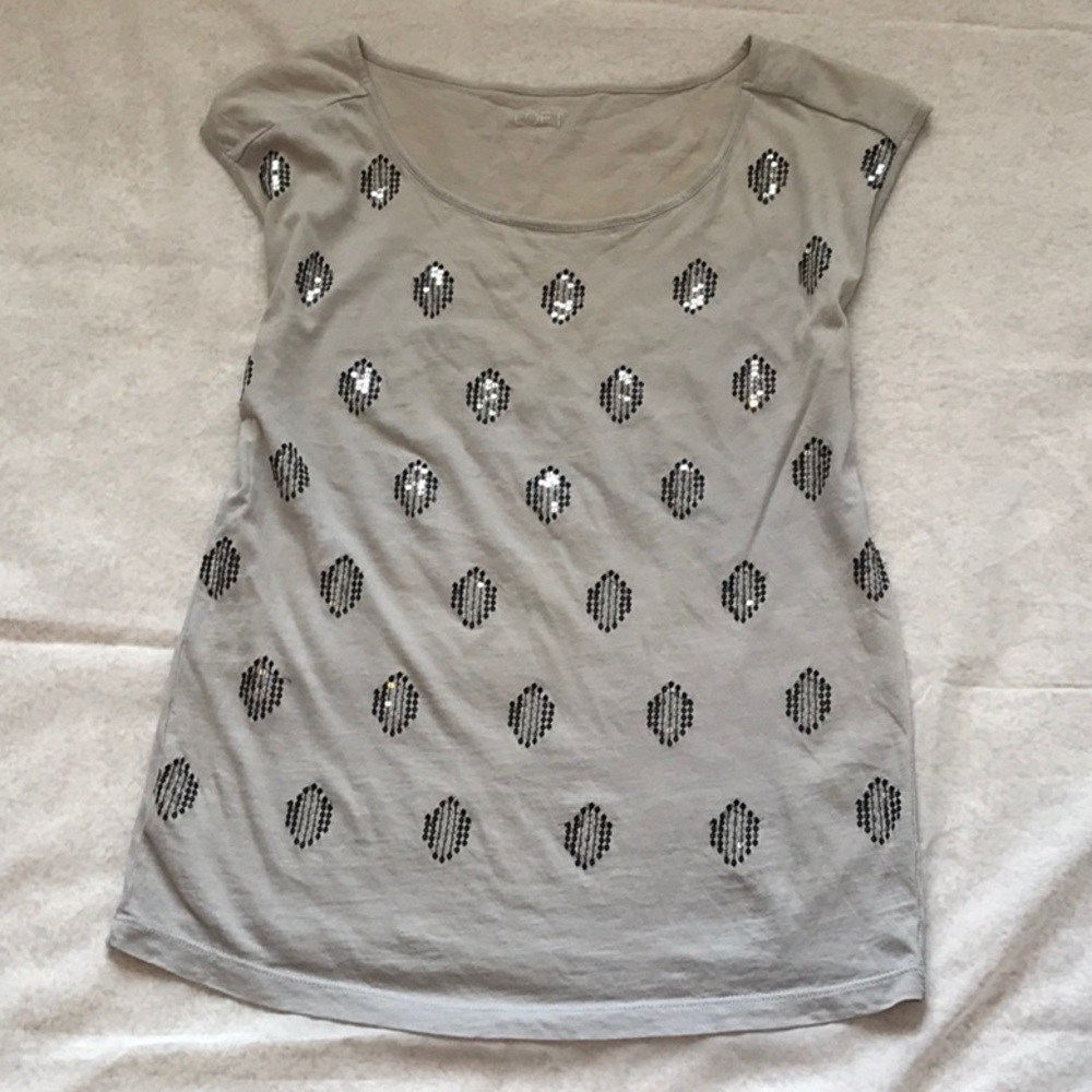 Sequin Ann Taylor Loft Top
